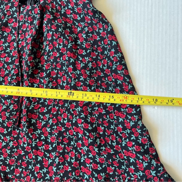 Reformation Sz 0 Strap Feminine Floral Mabel Rose Mini Dress NWOT - Picture 7 of 11